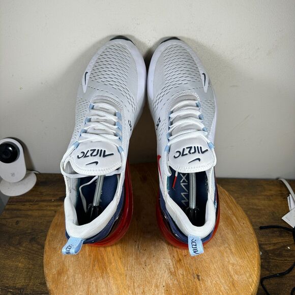 Nike Air Max 270 USA Red White Shoe Sneakers Men's Size 15 DJ5172-100 - Picture 6 of 9